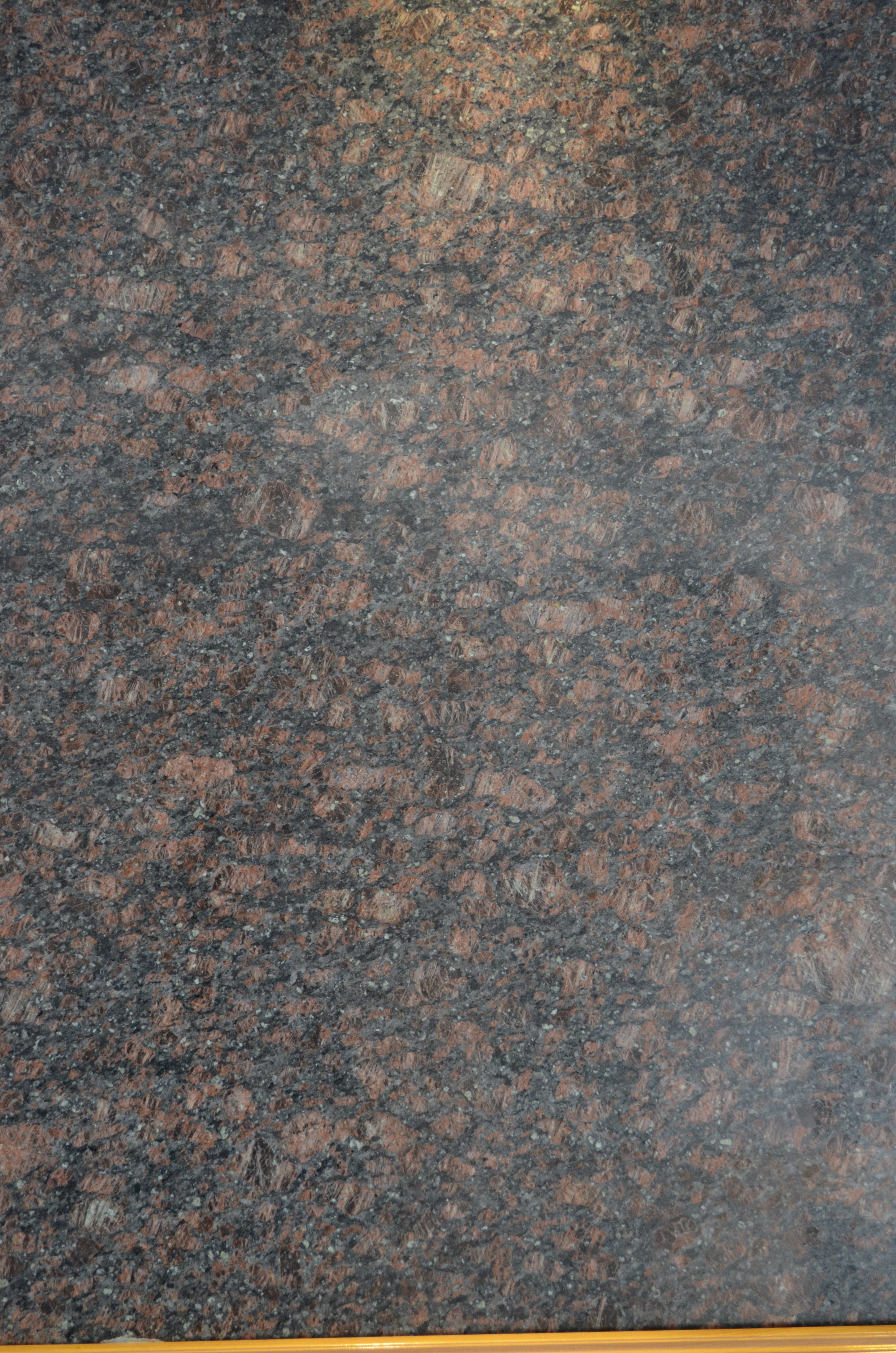Copper Brown granite warm tones